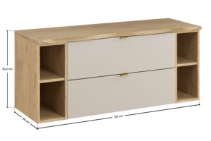 Dalia Cashmere - Zestaw meblowy 120cm z blatem